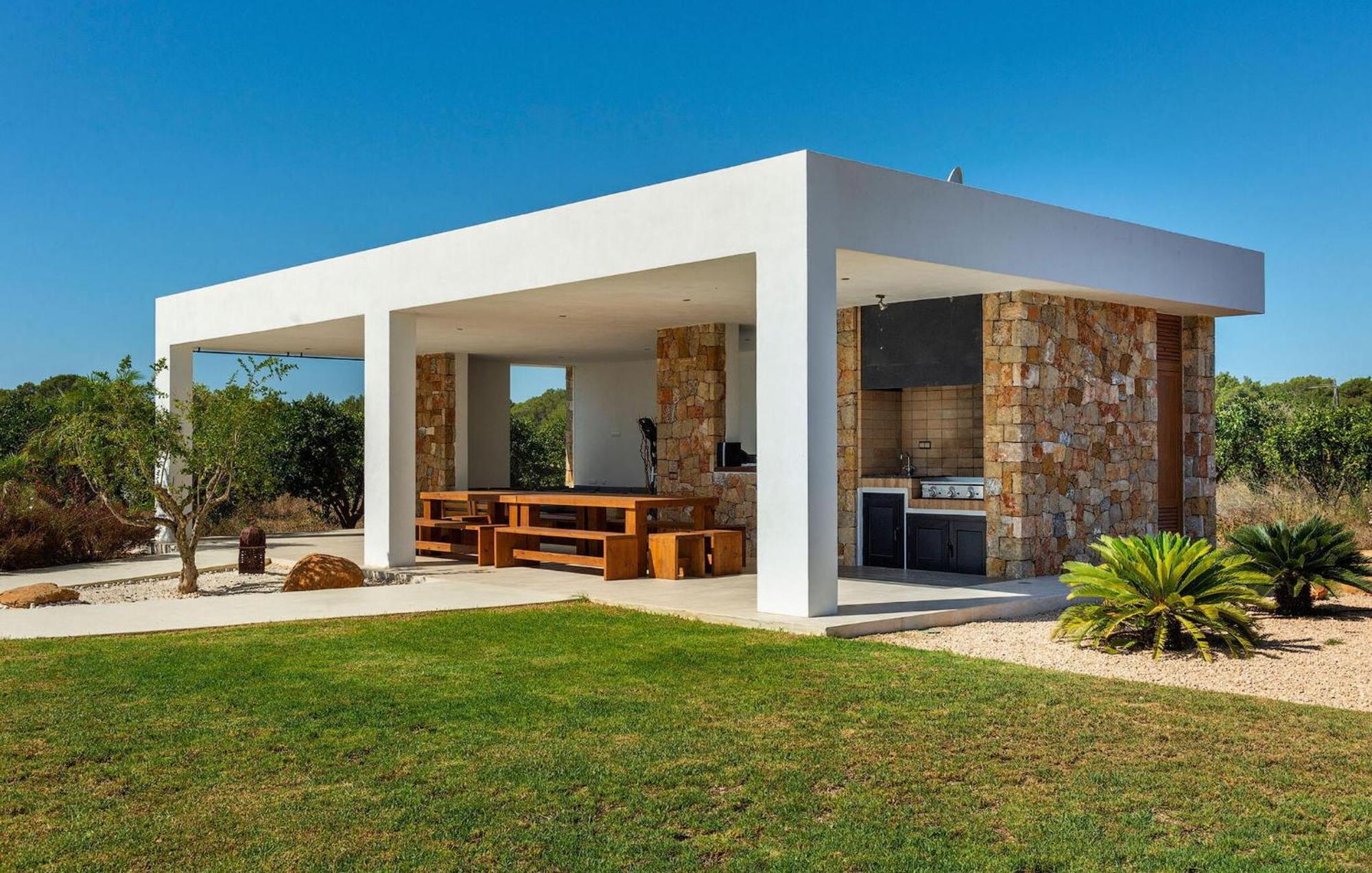 Villa Cometa Santa Eularia des Riu Eksteriør billede