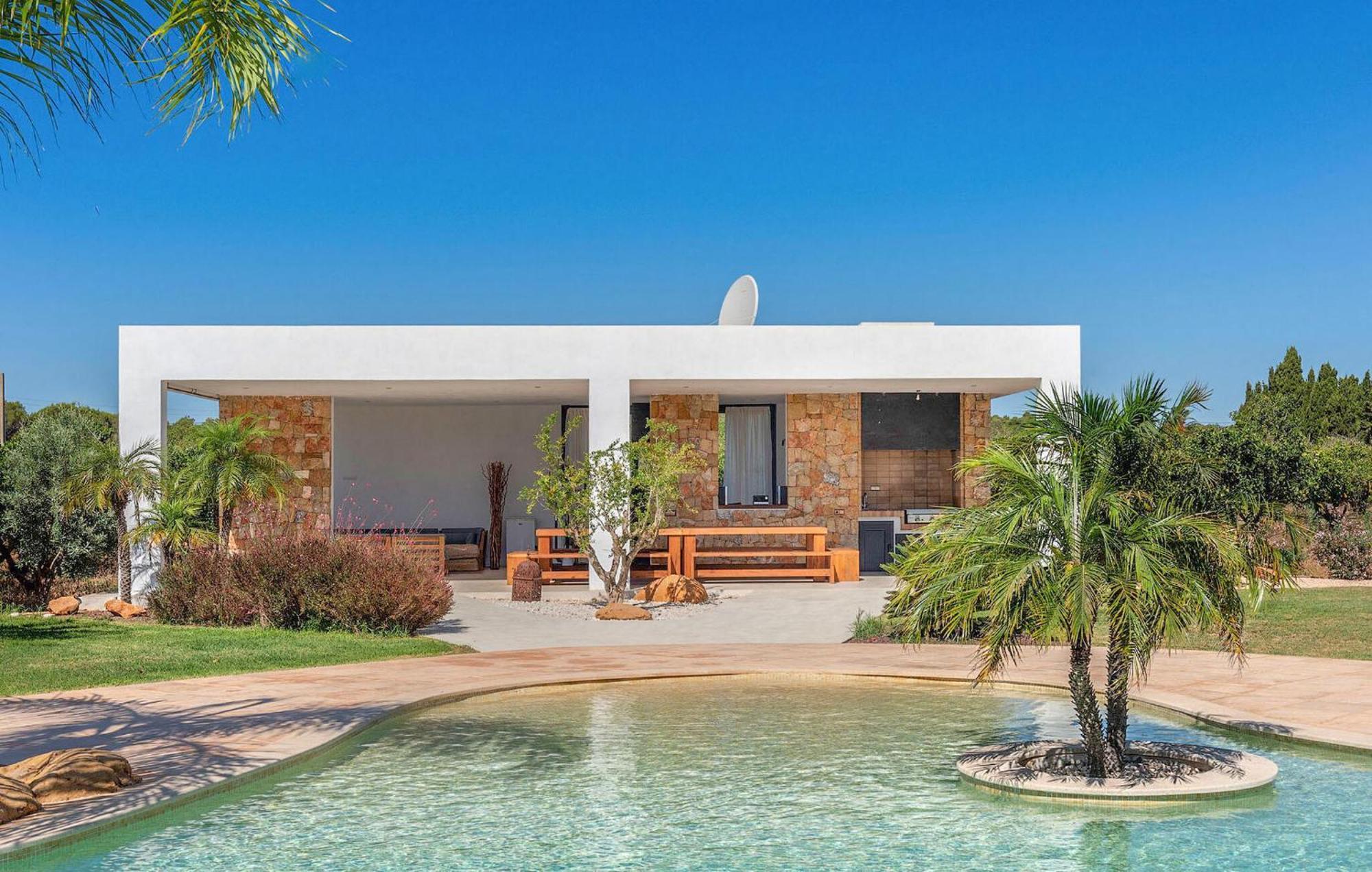 Villa Cometa Santa Eularia des Riu Eksteriør billede